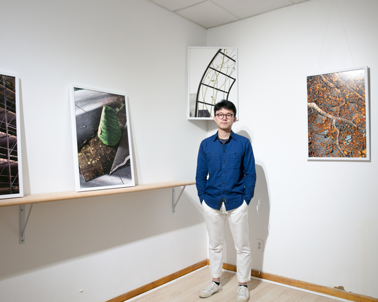 王青山和他的《再造自然》参展作品