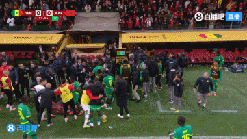 塞内加尔球员抗议