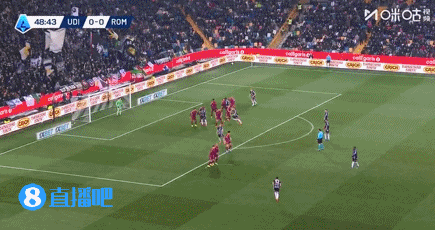 乌迪内斯任意球进球瞬间