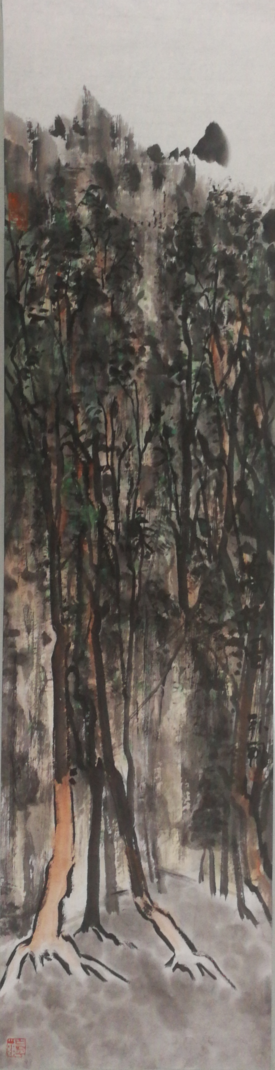 作品名称:《高树图》