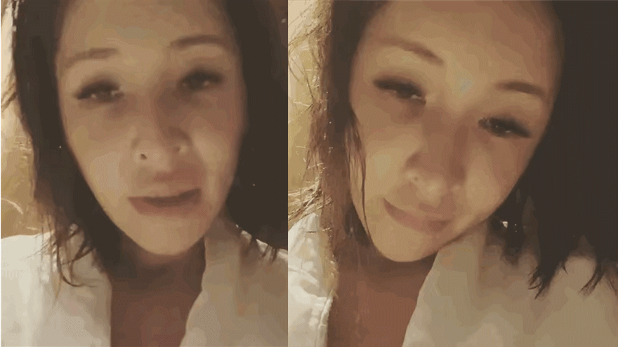 萧亚轩发怪异视频后秒删 头发凌乱不停抽泣