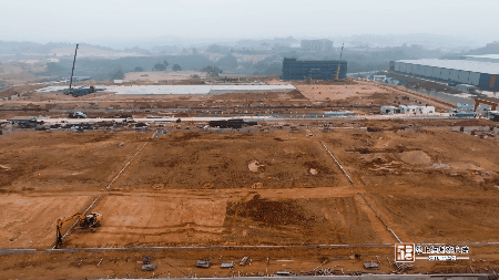 京东福州智能供应链运营中心建设现场