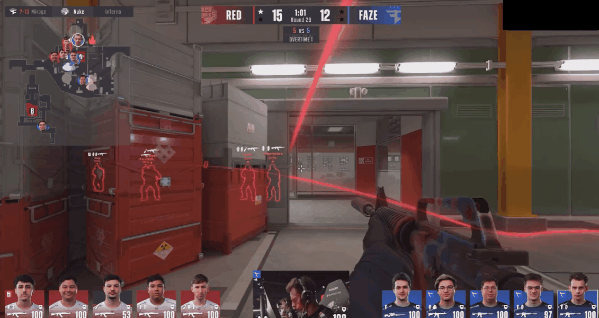布达佩斯Major第一阶段：战舰轰鸣！FaZe 2-1 RED Canids