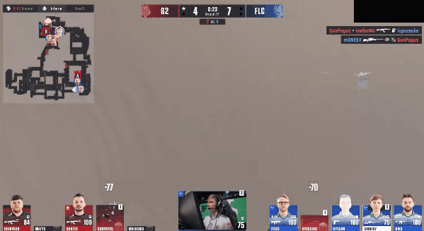 【蜗牛电竞】布达佩斯Major第三阶段:鹰势凌云!Falcons 2-1 G2【EV扑克小游戏官网】