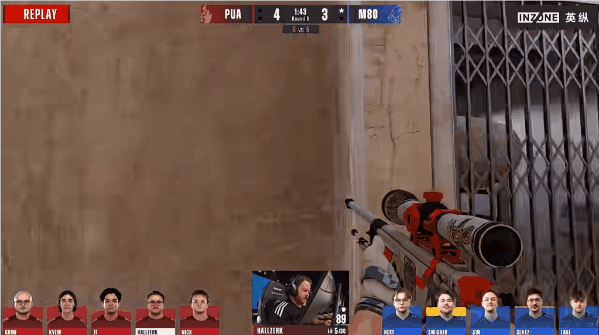 布达佩斯Major第二阶段：有惊无险！PUA 2-1 M80