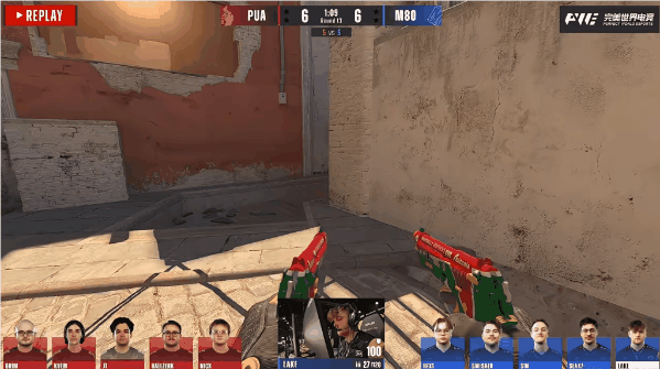 布达佩斯Major第二阶段：有惊无险！PUA 2-1 M80