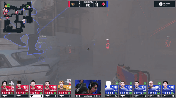 【蜗牛电竞】BLAST奥斯汀Major:棋差一招!LVG 10-13 Nemiga【EV扑克小游戏官网】