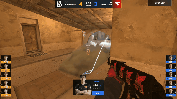 【蜗牛电竞】CAC亚洲邀请赛 2025:地狱归来!FAZE 2-1 B8【EV扑克小游戏官网】