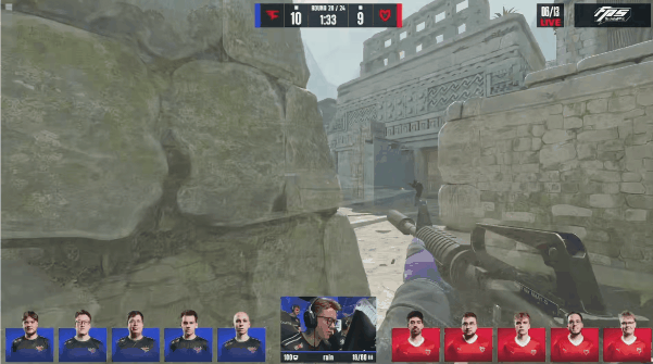 【蜗牛电竞】奥斯汀Major第三阶段:扳回一城!FaZe 13-10 MOUZ【EV扑克小游戏官网】