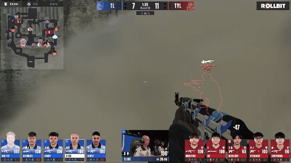 布达佩斯Major第二阶段：功亏一篑！TYLOO 1-2 Liquid