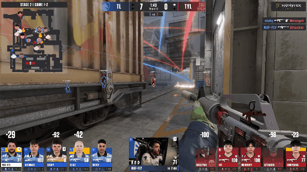 布达佩斯Major第二阶段：功亏一篑！TYLOO 1-2 Liquid