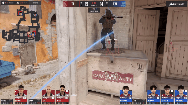 布达佩斯Major第二阶段：功亏一篑！TYLOO 1-2 Liquid