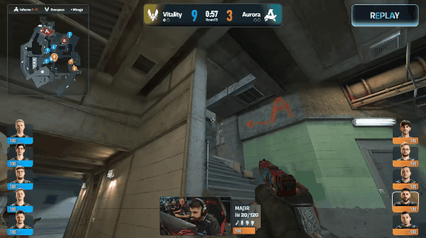 【蜗牛电竞】PGL 克卢日-纳波卡2026：高歌猛进！Vitality 2-0 Aurora【EV扑克小游戏官网】