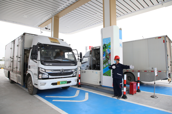 佛山河滘油氢合建站正式投营