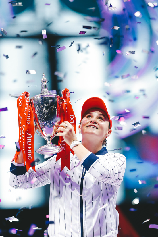 澳大利亚选手巴蒂夺得2019 年WTA 年终总决赛单打冠军