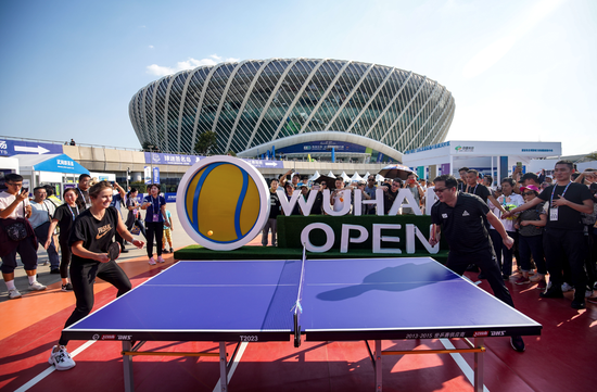 图片来源武汉网球公开赛官方图片库