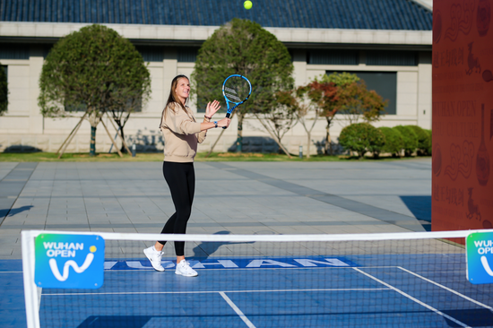 图片来源武汉网球公开赛官方图片库-视觉中国