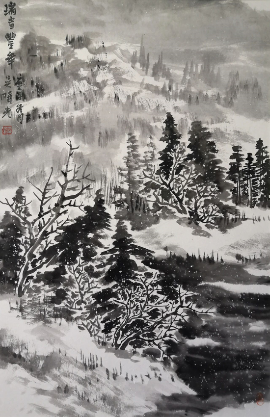 我们的中国梦文化进万家线上文艺展演第三期凇风雪韵吉林市画院画家