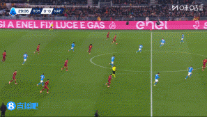 意甲-罗马0-1那不勒斯让出榜首 内雷斯单刀制胜霍伊伦助攻