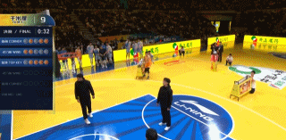 于米提投篮动作