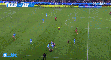 卫冕冠军出局！那不勒斯2-0米兰进意超杯决赛 内雷斯、霍伊伦破门