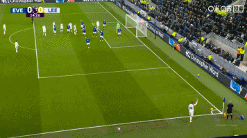 英超-埃弗顿1-1利兹联 贾斯汀破门巴里连场建功勒温、盖耶中框