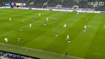 英超-埃弗顿1-1利兹联 贾斯汀破门巴里连场建功勒温、盖耶中框