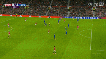 3轮不胜！曼联0-1十人埃弗顿 盖耶内讧掌掴队友直红B费失良机