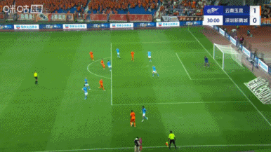 各赛事主场5连胜!云南玉昆3-1深圳新鹏城 恩里克&迪力穆拉提破门