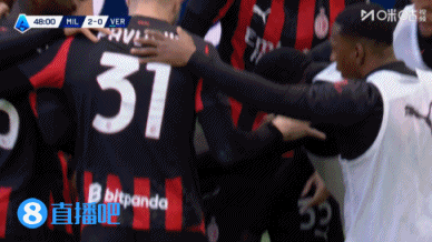 先赛暂登顶！AC米兰3-0完胜维罗纳 恩昆库双响普利西奇建功