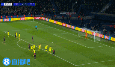 进球大战！巴黎5-3逆转热刺 维蒂尼亚戴帽穆阿尼2射1传