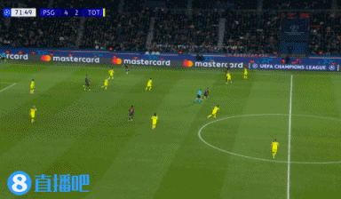 进球大战！巴黎5-3逆转热刺 维蒂尼亚戴帽穆阿尼2射1传