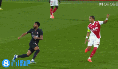 法甲-十人摩纳哥1-0终结大巴黎3连胜 南野拓实制胜科雷尔染红