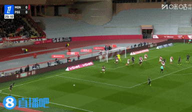 法甲-十人摩纳哥1-0终结大巴黎3连胜 南野拓实制胜科雷尔染红