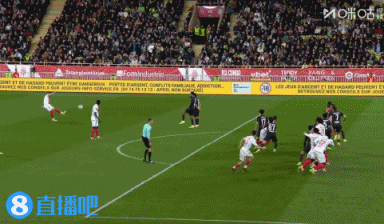 法甲-十人摩纳哥1-0终结大巴黎3连胜 南野拓实制胜科雷尔染红