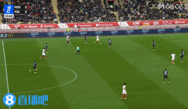 法甲-十人摩纳哥1-0终结大巴黎3连胜 南野拓实制胜科雷尔染红