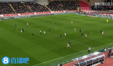 法甲-十人摩纳哥1-0终结大巴黎3连胜 南野拓实制胜科雷尔染红