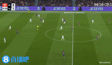 先赛登顶！巴萨3-1阿拉维斯联赛4连胜 亚马尔传射+中柱奥尔莫双响