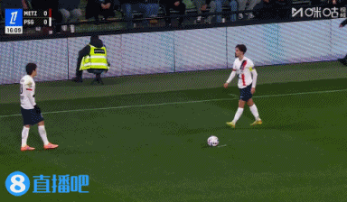 暂升榜首！巴黎3-2梅斯 杜埃长距离奔袭斩回归后首球 姆巴耶2助攻