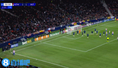 欧冠四连胜终结!国米1-2马竞 吉梅内斯补时绝杀阿尔瓦雷斯破门