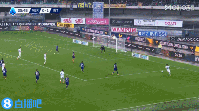 93分钟绝杀!国米2-1维罗纳距榜首1分 巴雷拉造乌龙泽林斯基破门