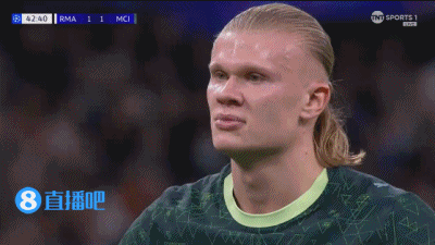 哈兰德连续4场欧冠客场破门,为曼城队史第三人