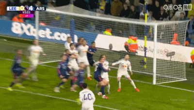 止3轮不胜！阿森纳4-0利兹联 马杜埃凯助攻+造乌龙约克雷斯破球荒