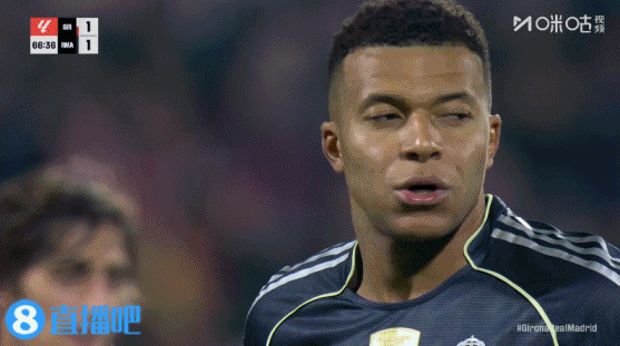 让出榜首!皇马1-1赫罗纳联赛三连平 姆巴佩点射维尼修斯造点