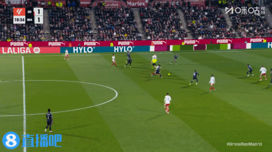 让出榜首!皇马1-1赫罗纳联赛三连平 姆巴佩点射维尼修斯造点