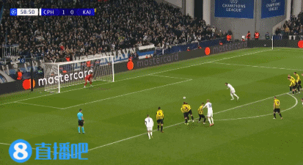欧冠首胜！哥本哈根3-2送凯拉特5轮不胜 萨帕特耶夫欧冠首球