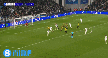 欧冠首胜！哥本哈根3-2送凯拉特5轮不胜 萨帕特耶夫欧冠首球