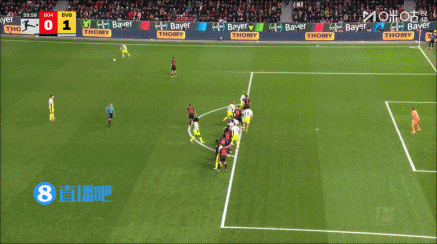 德甲-多特2-1客胜勒沃库森升至第三 安塞尔米诺、阿德耶米破门