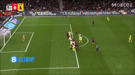 德甲-多特2-1客胜勒沃库森升至第三 安塞尔米诺、阿德耶米破门