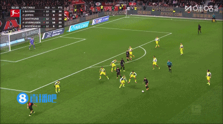 德甲-多特2-1客胜勒沃库森升至第三 安塞尔米诺、阿德耶米破门